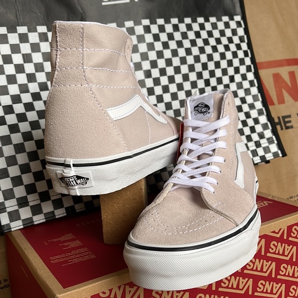 Vans Sk8-Hi Tapered Suede/Canvas Lilac Ash WMNS sneakers - Picture 10 of 16